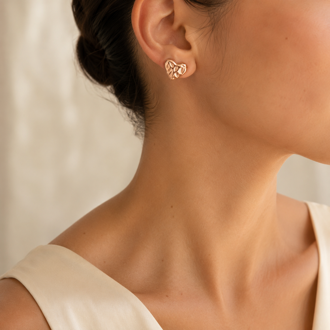 Brinco Folheado a Ouro 18K e Prata Gotas Lisas